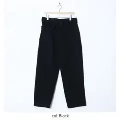 COMOLI (コモリ) 25SS ベルテッドデニムパンツ