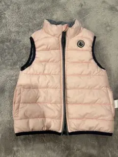 美品　PETIT BATEAO リバーシブルベスト 24ヶ月