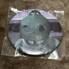 トイストーリー　レックス　でかい缶バッジ
