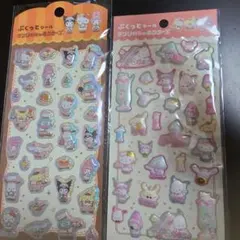 ぷくっとシール ホログラムキャラクターシールセット 2枚