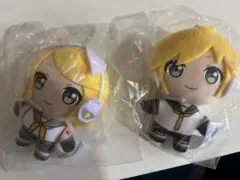 プロセカ　セガラッキーくじ B賞　ぷちぬいマスコット　鏡音リン　鏡音レン　ペア