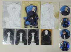 呪術廻戦 PLAZA chair blue 缶バッジ ポスカ 箔押しカード