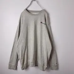 チャンピオン　スウェット　トレーナー　裏起毛無し　メンズ　古着　XL