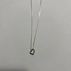 4°C オープンハートネックレス