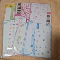 【まとめ売り】平成レトロなレターセット6点セット