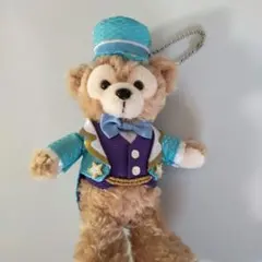 ディズニーダッフィーぬいぐるみバッジ