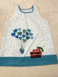 エプロン　保育士　すてきな先生　はらぺこあおむし