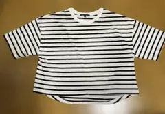 半袖ボーダーTシャツ　カットソー