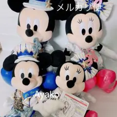 ミッキー　ミニー　ぬいぐるみセット　ディズニーシー20周年　グランドフィナーレ