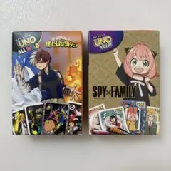 マクドナルド　ハッピーセット　UNO アーニャ　轟　焦凍　ヒロアカ　マック　ウノ