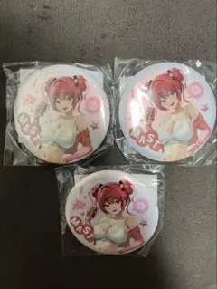 くじコレ オンラインくじ　勝利の女神 NIKKE 缶バッジ　マスト　3個