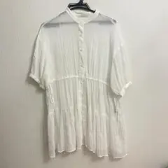 PAGE BOYシアーシャツ F ホワイト