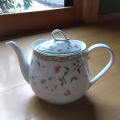 【未使用級】NORITAKE ノリタケ 花更紗 ティーポット