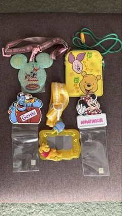 【即購入可】ディズニー チケットホルダー 20周年含む5個セット