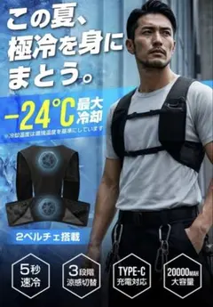 サンコー 空調服 ワークマン クールベスト モバイルバッテリー付き