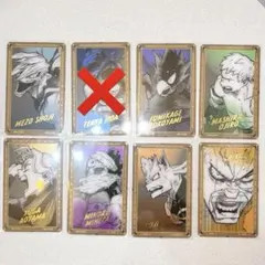 ヒロアカ 原画展 箔押しクリアカードコレクション メモリアルコレクション 1-A