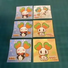 リュテコーポレーション キャラクターシール 6枚セット