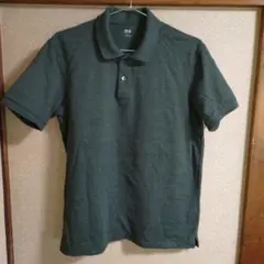 ユニクロ　ドライカノコポロシャツ　XL カーキ