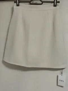 GRL グレイル ホワイト ミニスカート 新品タグ付き