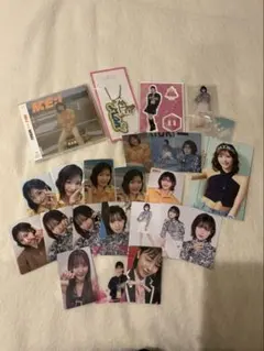【まとめ売り】ME:I 石井蘭 グッズセット（トレカ・アクスタ・CD他）