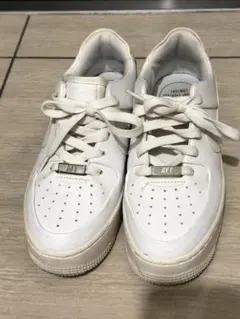 NIKE AIR FORCE 1 エアフォース1 白スニーカー23cm