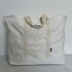 NEWYORKER レディース メンズ トートバッグ コットン ロゴ 大容量