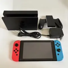ジャンク品 Nintendo Switch 本体 赤/青 Joy-Con付き