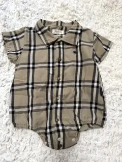 POLO Baby ロンパース チェック柄 80cmのサムネイル
