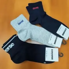 値下げ！新品メンズコンバースソックス3足セットのサムネイル