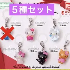 ハローキティ　めじるしアクセサリー　５種 セット