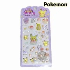 新作‼️ ポケモン　ピカチュウ　シール　ステッカー　3D ぷくぷく　レア　韓国限定