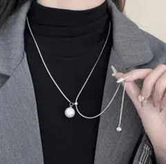 パールロングネックレス