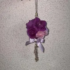 ディズニー デイジー お花ストラップ