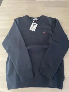 新品　DOUBLE.B ブラックトレーナー 140