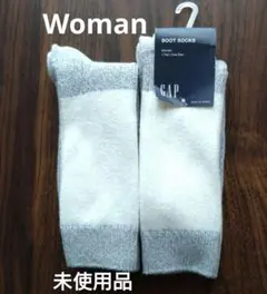 【未使用品】GAP BOOT SOCKS レディースソックス2足セットのサムネイル