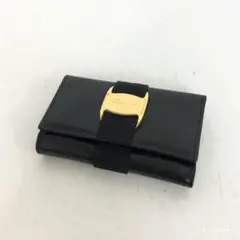 Salvatore Ferragamo フェラガモ 6連 キーケース ブラック
