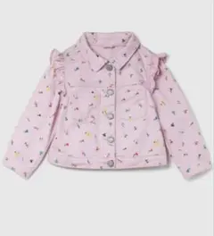 @*i様 花柄フリル付きデニムジャケット　GAP