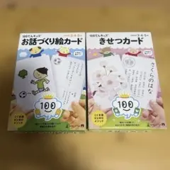 こぐま会　100てんキッズ　お話づくり絵カード、きせつカードセットのサムネイル