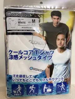 coolcore クールコアTシャツ 冷感メッシュタイプ ホワイト Mサイズ