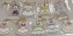 プリキュア　一番くじ　E賞　コスチュームアクリルチャーム　コンプ