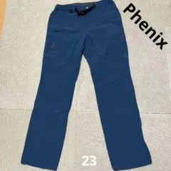 Phenix フェニックス　ネイビー ストレートパンツ　アウトドア　雪国　登山