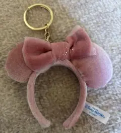 ☆タイムセール☆ ディズニー　ミニーマウス　カチューシャ　キーホルダー