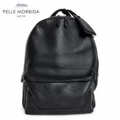 美品✨ PELLE MORBIDA ペッレモルビダ レザー リュック 黒 本革のサムネイル
