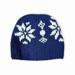 MONCLER モンクレール 雪柄 ニット帽　ビーニー