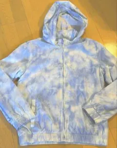 GAPブルゾン★ライトブルータイダイ柄★フード付き☆152/162