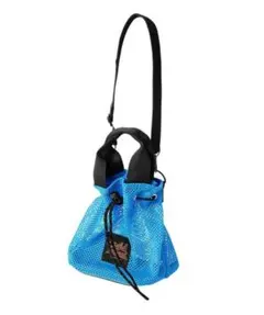 X-girlエックスガールMESH BUCKETSHOULDER BAG ブルーのサムネイル