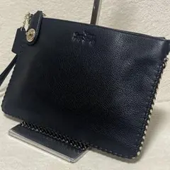 極美品✨ COACH コーチ クラッチバッグ ターンロック ゴールド y2kのサムネイル