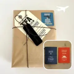 成田空港限定 トラベラーズノート 黒 パスポートサイズ ラッピング 新品送料無料