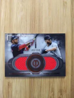 エドウィン・エンカーナシオン＆コーリー・クルーバー コンボカード