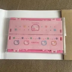 サンリオキャラクターズ　ミニおりたたみコンテナ　ハローキティ　ガチャガチャ